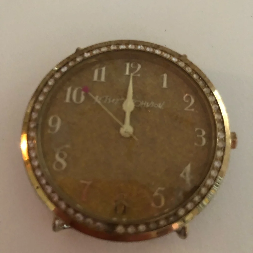 Betsey Johnson Watch Face
